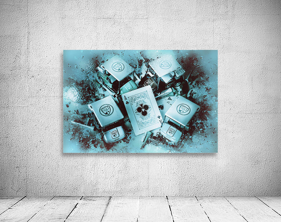 Golfing in the rain Wall Preview