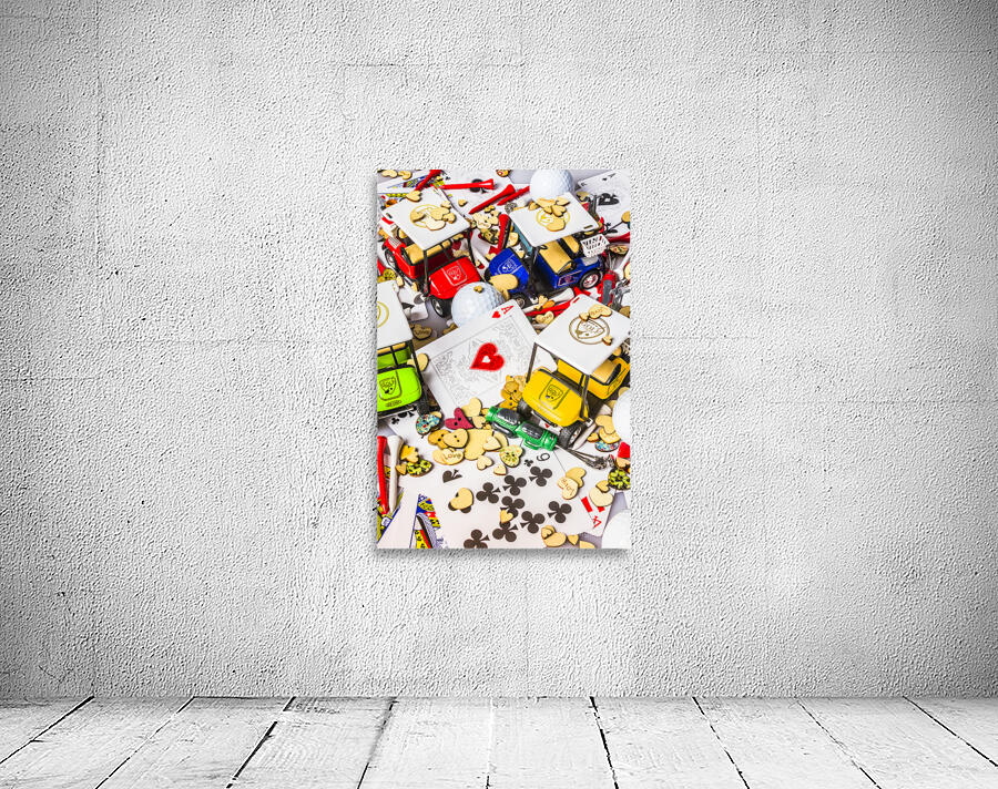 Hearts and carts Wall Preview