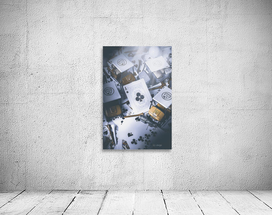 Cards tees and clubs Wall Preview