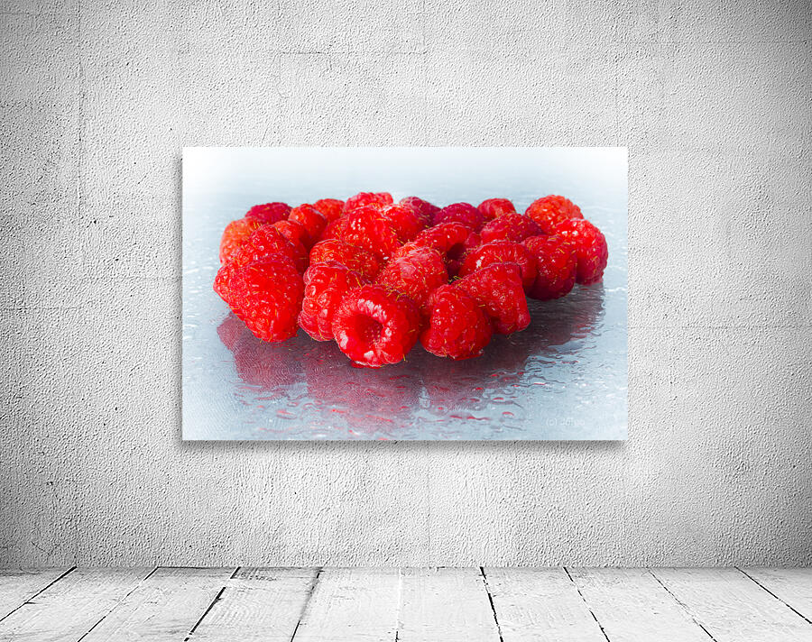 Still life raspberries Wall Preview