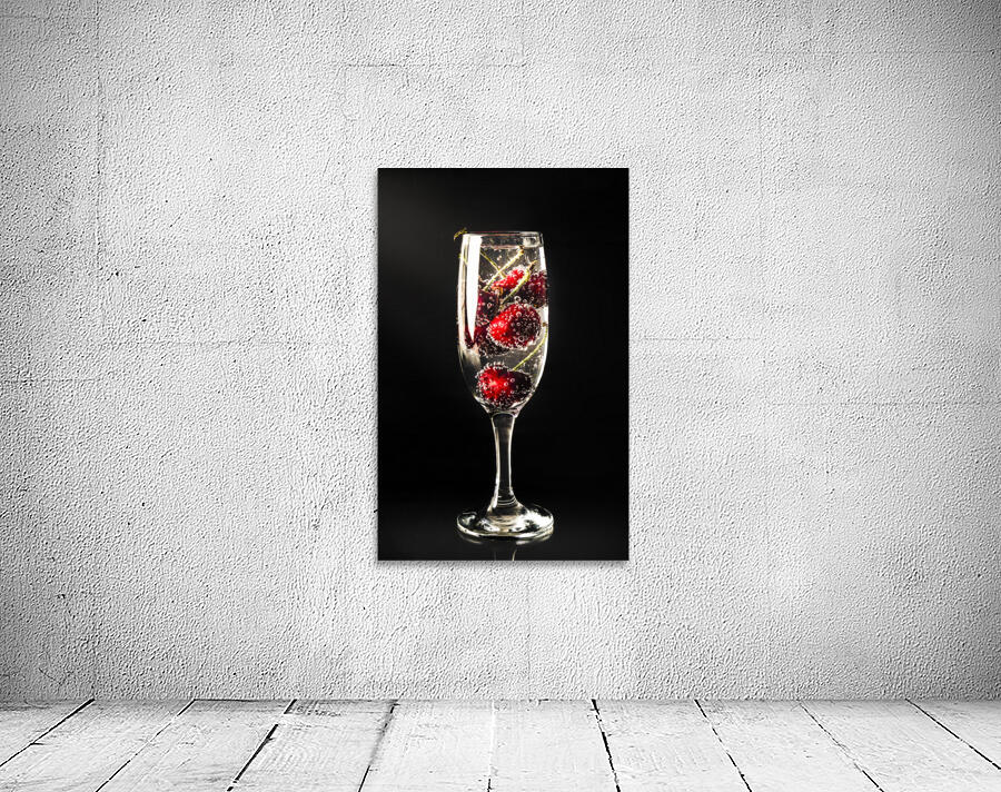 Cherry champagne Wall Preview