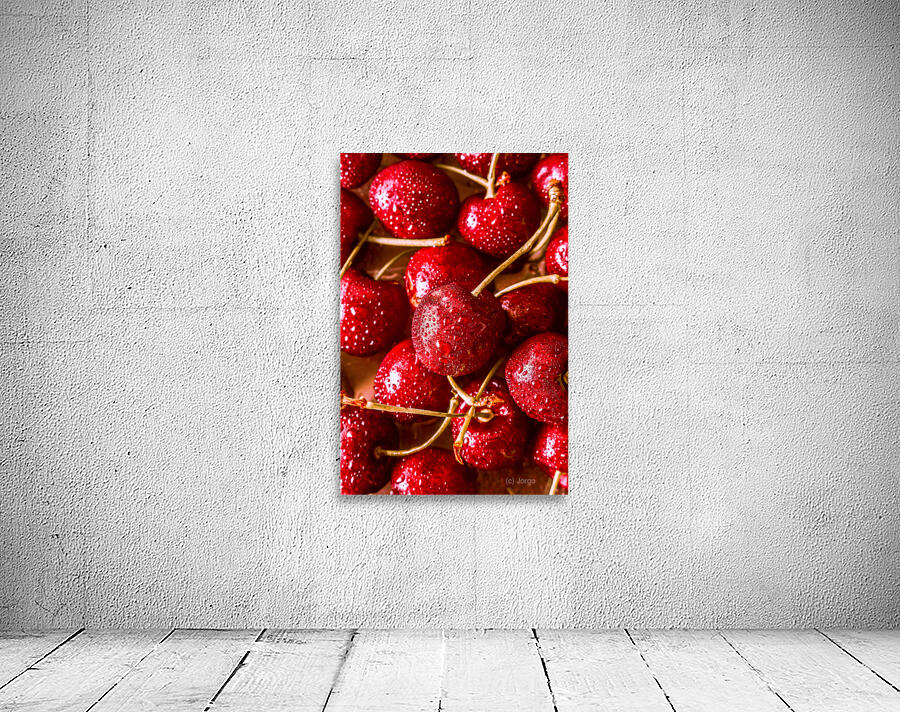 Cherry closeups Wall Preview