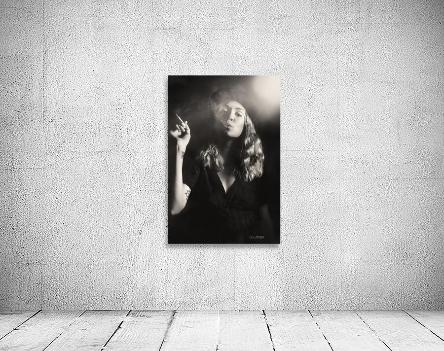 Drama Lit Noir  Wall Preview