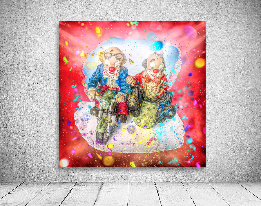 Clowns n Confetti Wall Preview