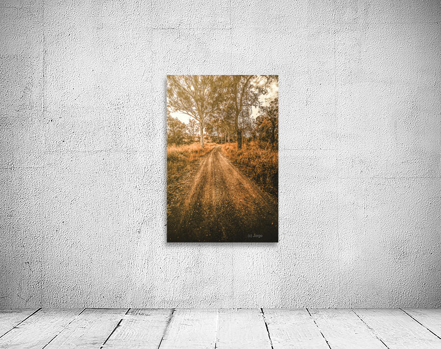 Bucolic Backroad Wall Preview