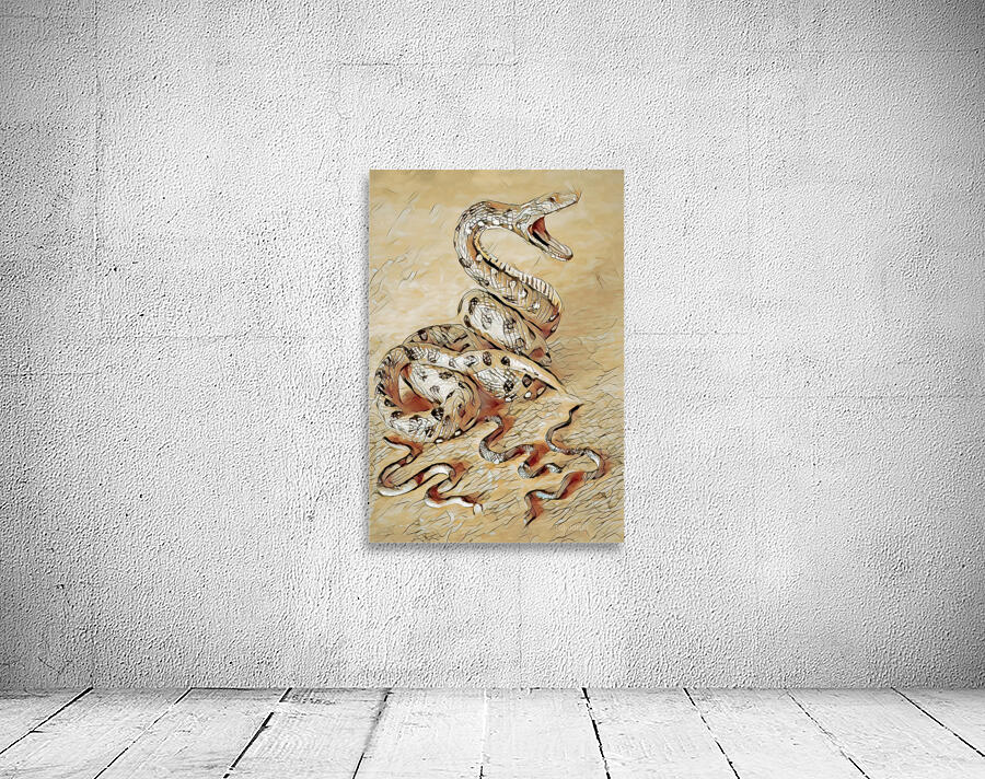 Desert Sun Serpent Wall Preview