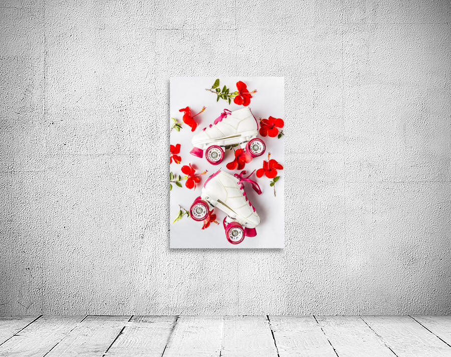 Roller Romance Wall Preview