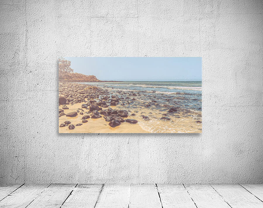 Retro Rocky Dusk Wall Preview