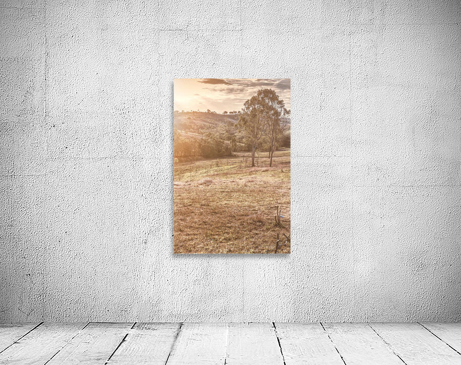 Bathes The Hills Wall Preview