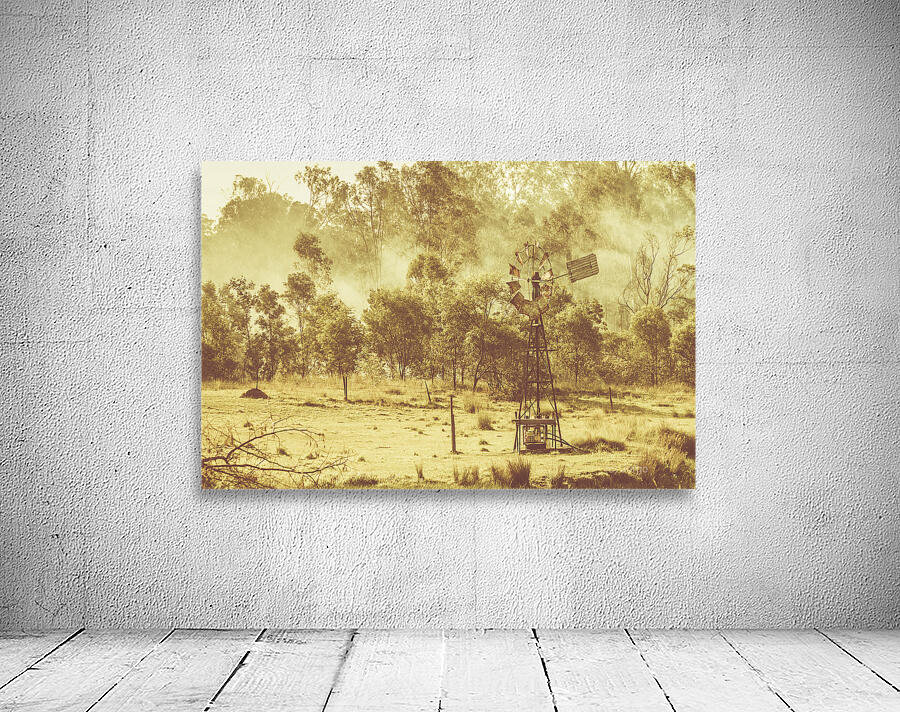 Black Horse Creek Windmill Wall Preview