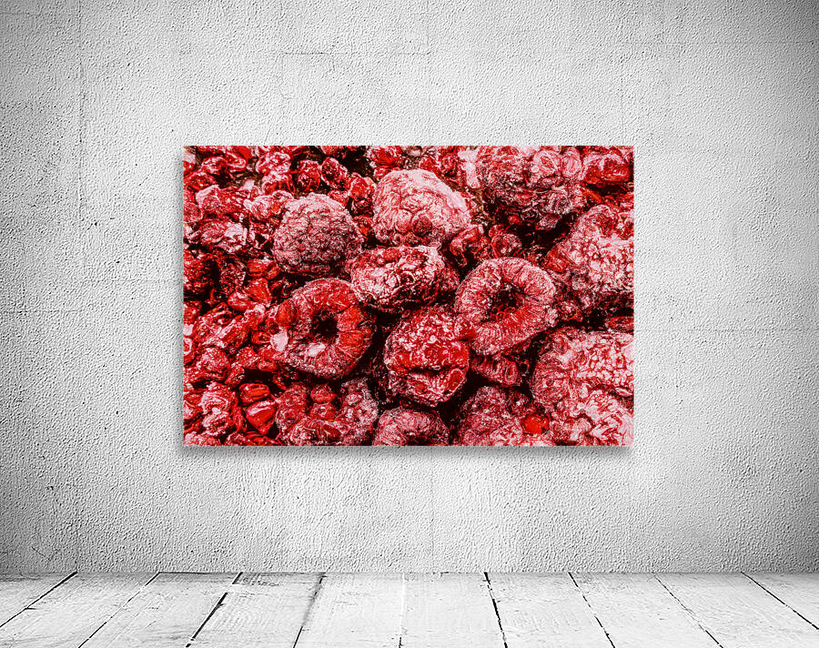 Frozen Raspberries Wall Preview