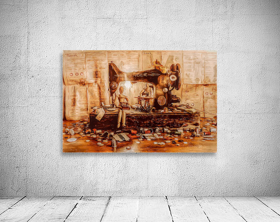 Dressmaker Dreams Wall Preview