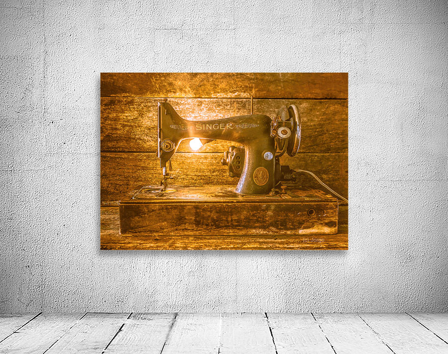 Vintage Sewing Machine Wall Preview