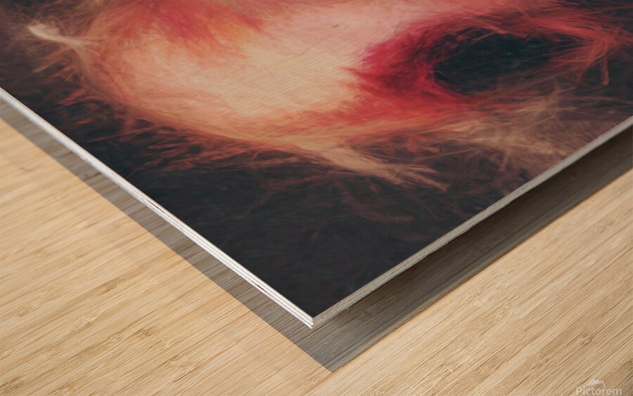 Wraith of the monstrous Minotaur Wood print