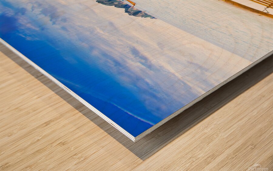 Holiday In Thai Paradise Wood print