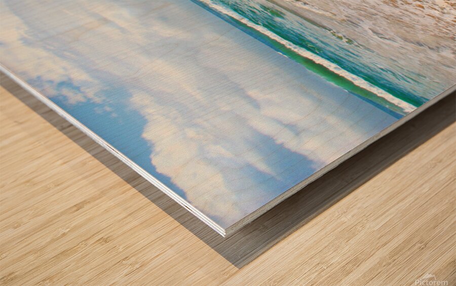 Tides Of Romance Wood print