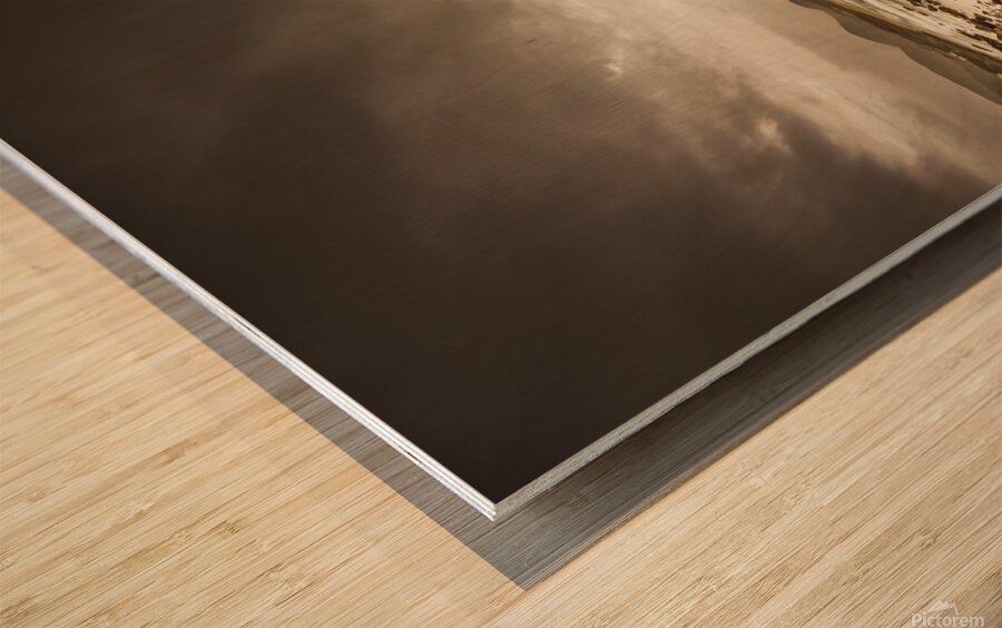 Storm season Wood print