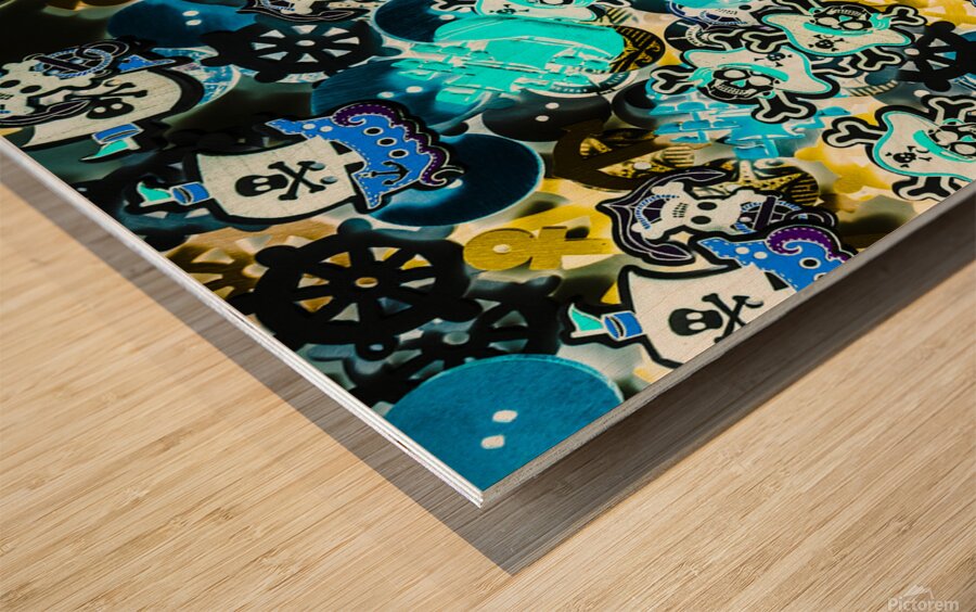 Buccaneer bay Wood print