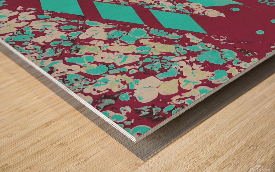 Corny production Wood print