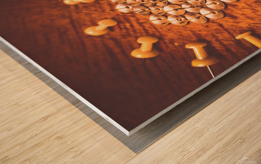 Busiiness still life ideas Wood print