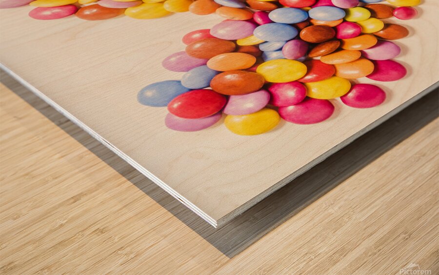 sweethearts Wood print