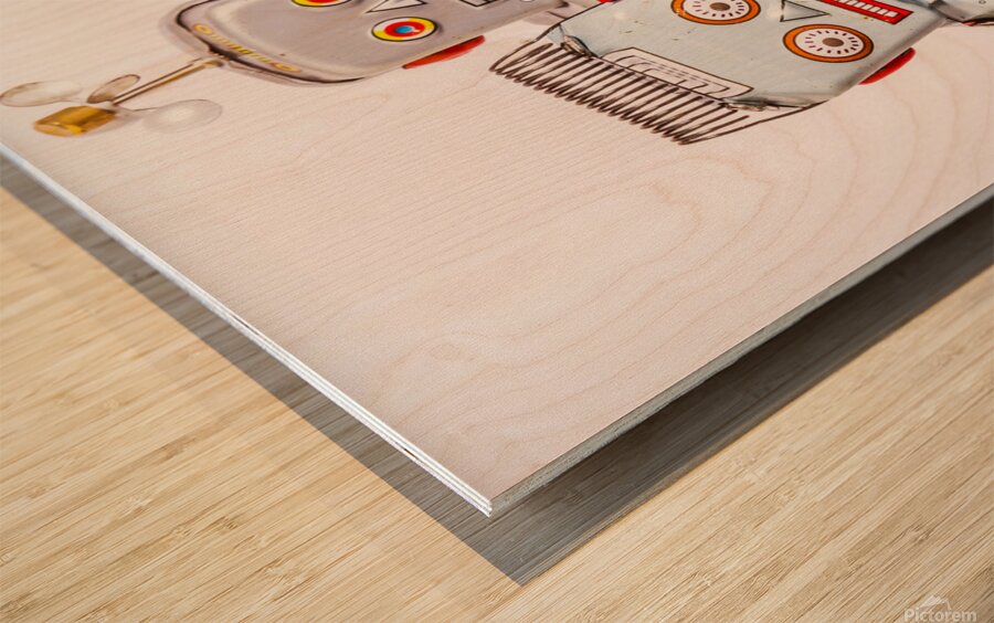 Full color fiction Wood print