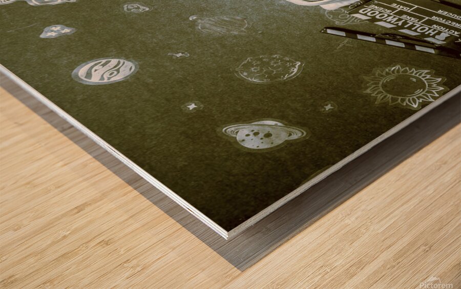 An American Story Wood print