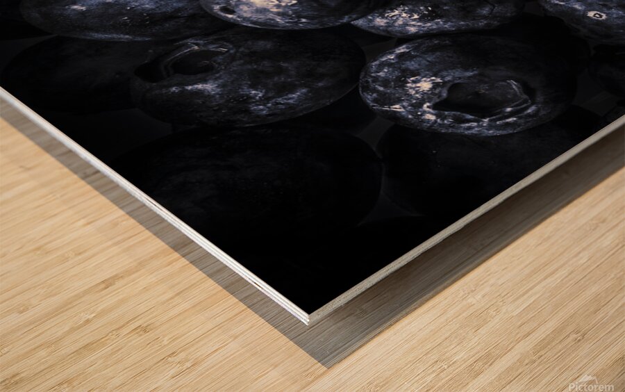 Contrasted sweetness Wood print