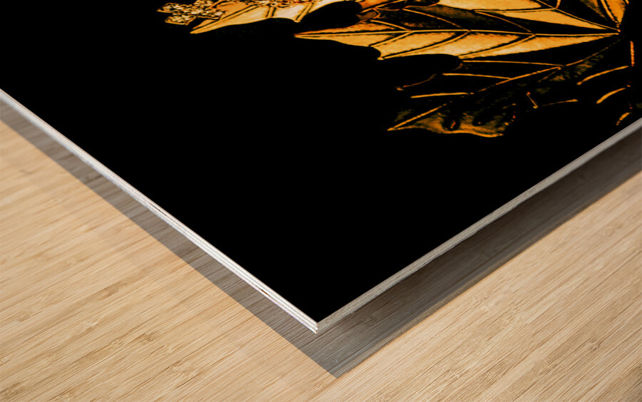 Kingdom in fall Wood print