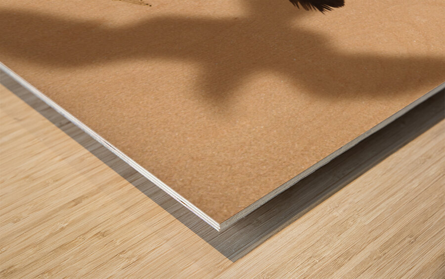 I Miss You Wood print