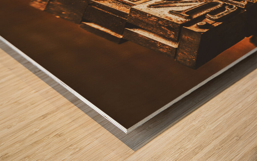 Industrial Age Wood print