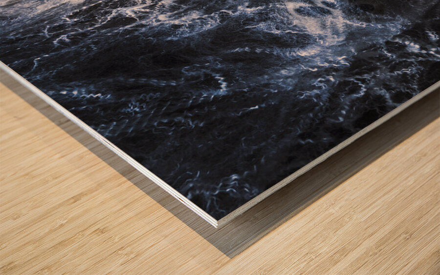 Skulls tangled in fear Wood print