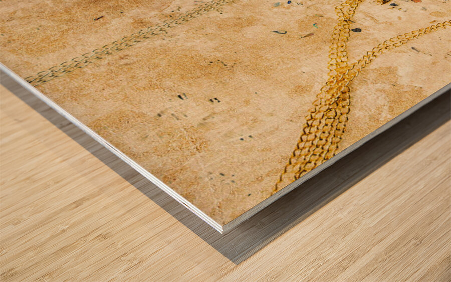 Carnival masquerade jewels Wood print