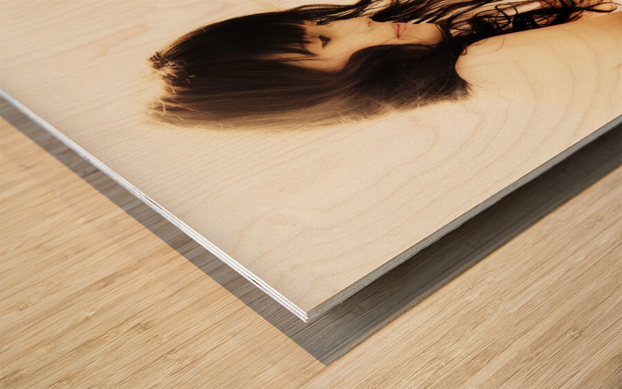 Coastal courier Wood print