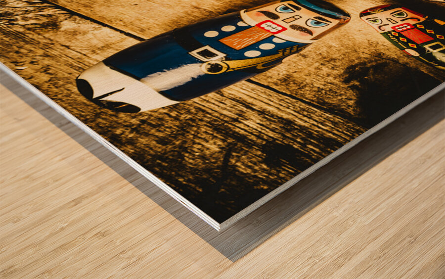 Scaling up ideas Wood print