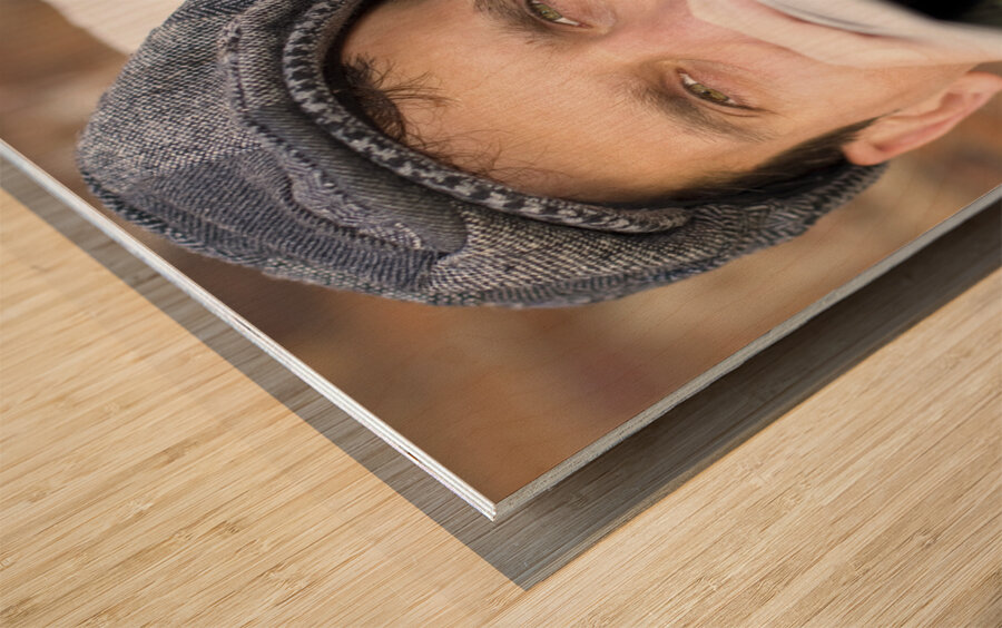 Megaphone News Wood print