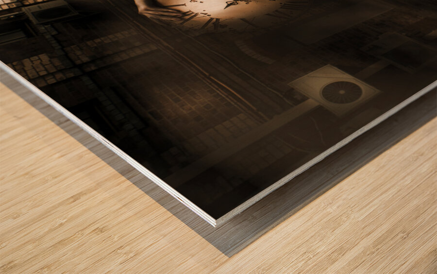 Hidden history Wood print