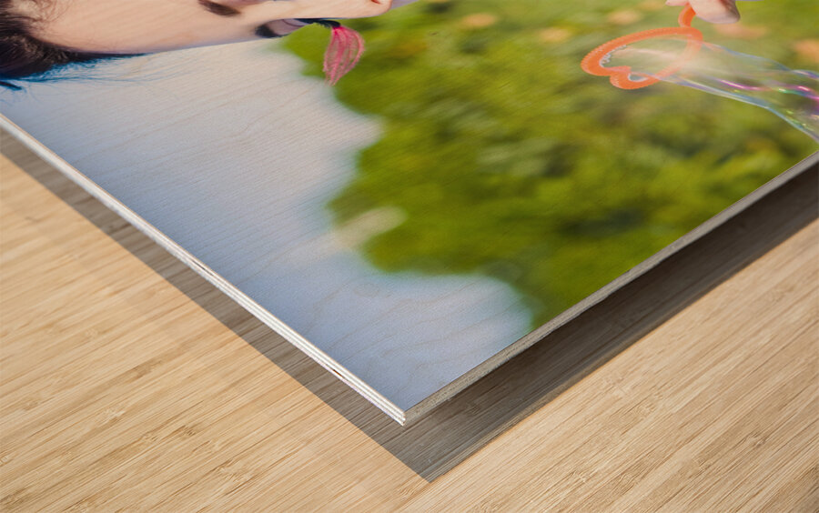 Heart Felt Happiness Wood print