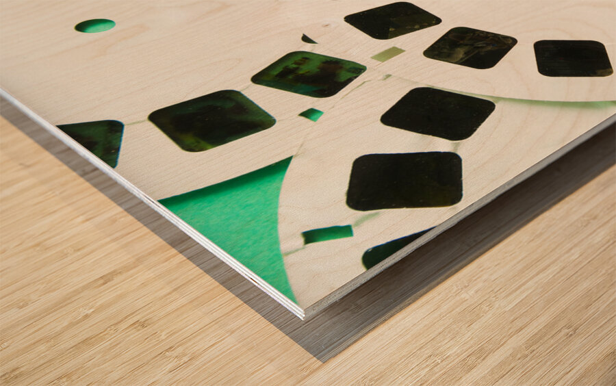 80s toy slide show fun Wood print