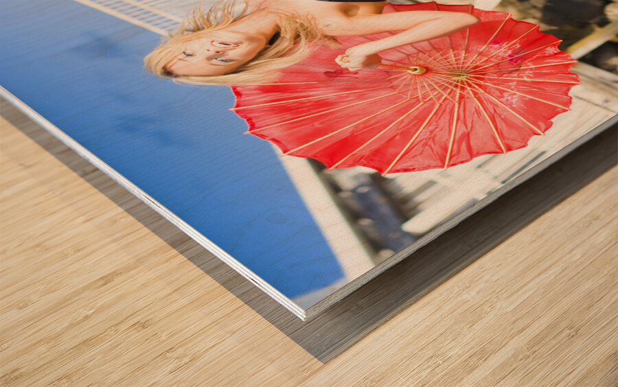 Celebreak Wood print