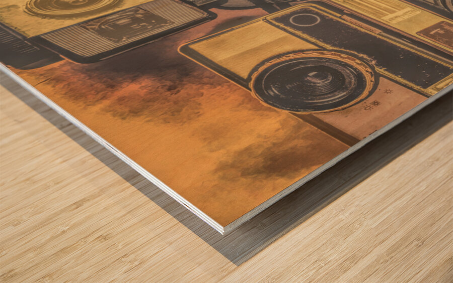 Photo graphic Wood print