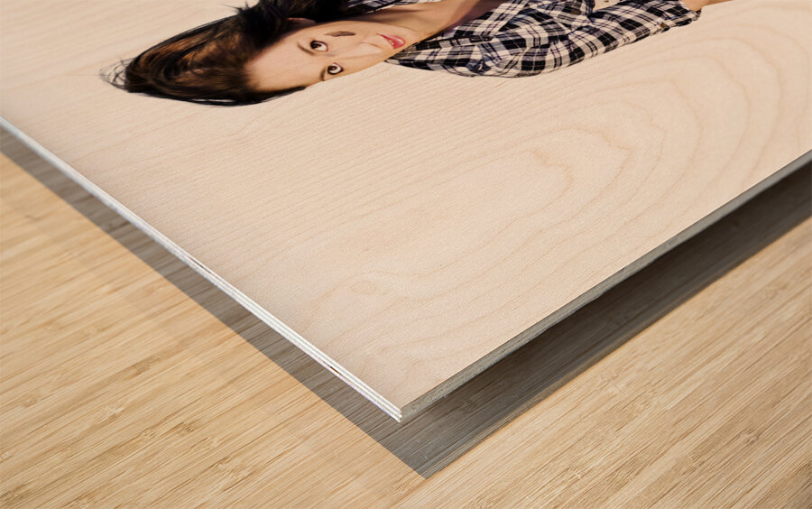 Road Trip And Getaway Wood print