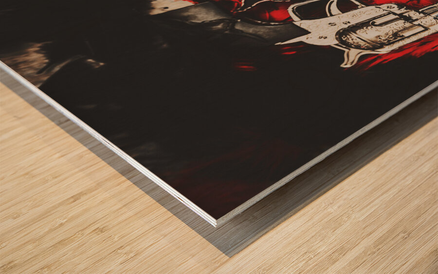 County slingers  Wood print