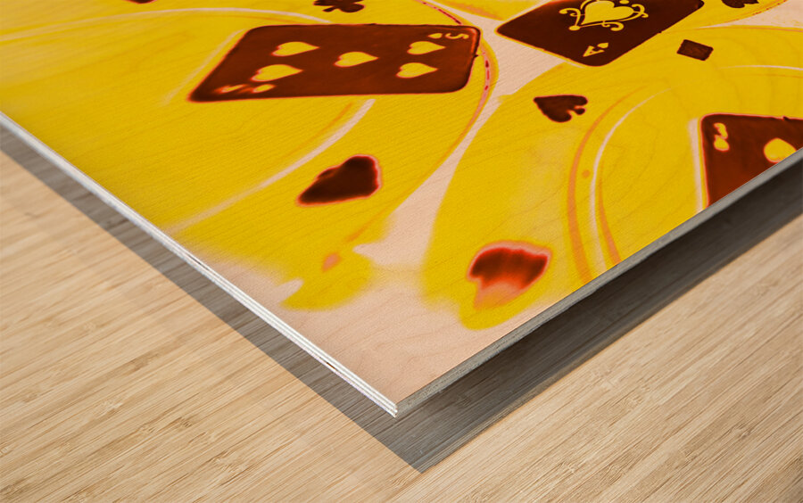 Deckoration Wood print