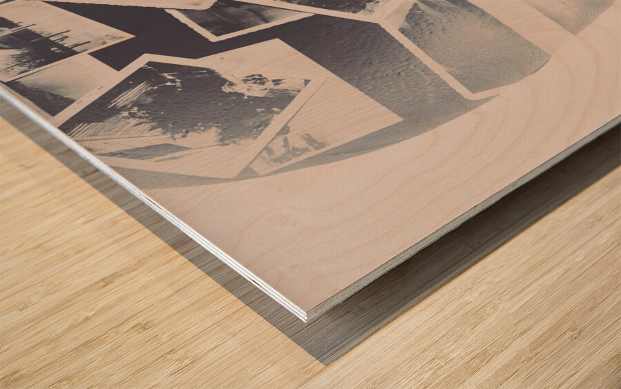 Memories beyond the mind Wood print