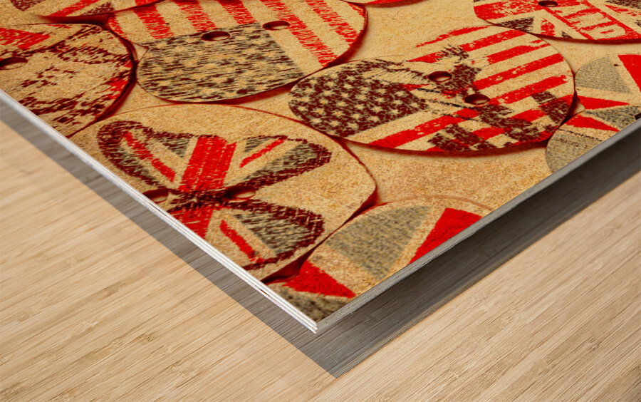 Love of the heartland Wood print