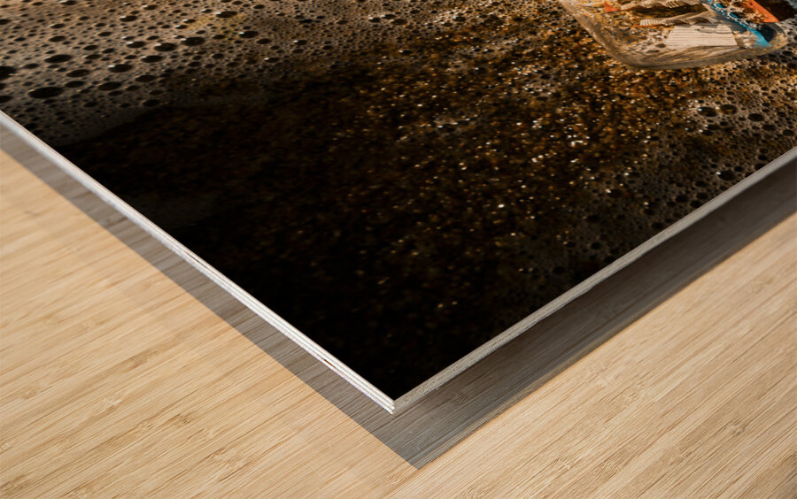 The tide and its takers Wood print