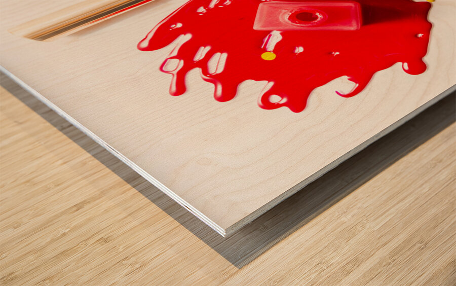 Palettizing Wood print