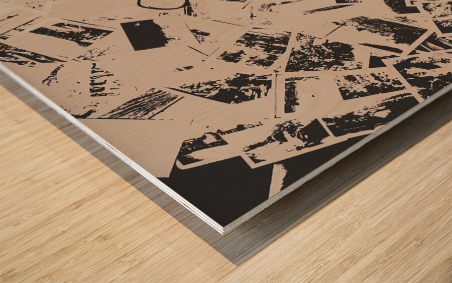 Classic cameras and captures Wood print