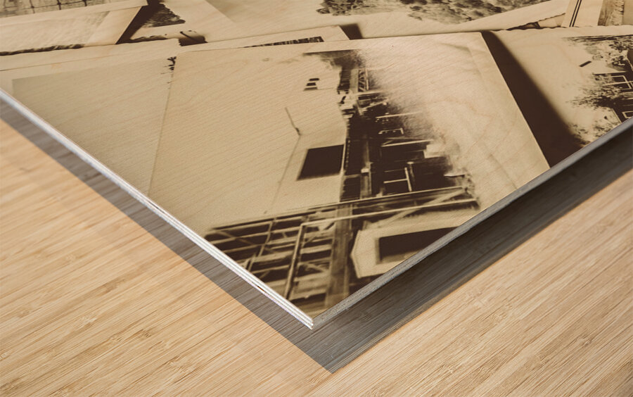 Film keepsake Wood print